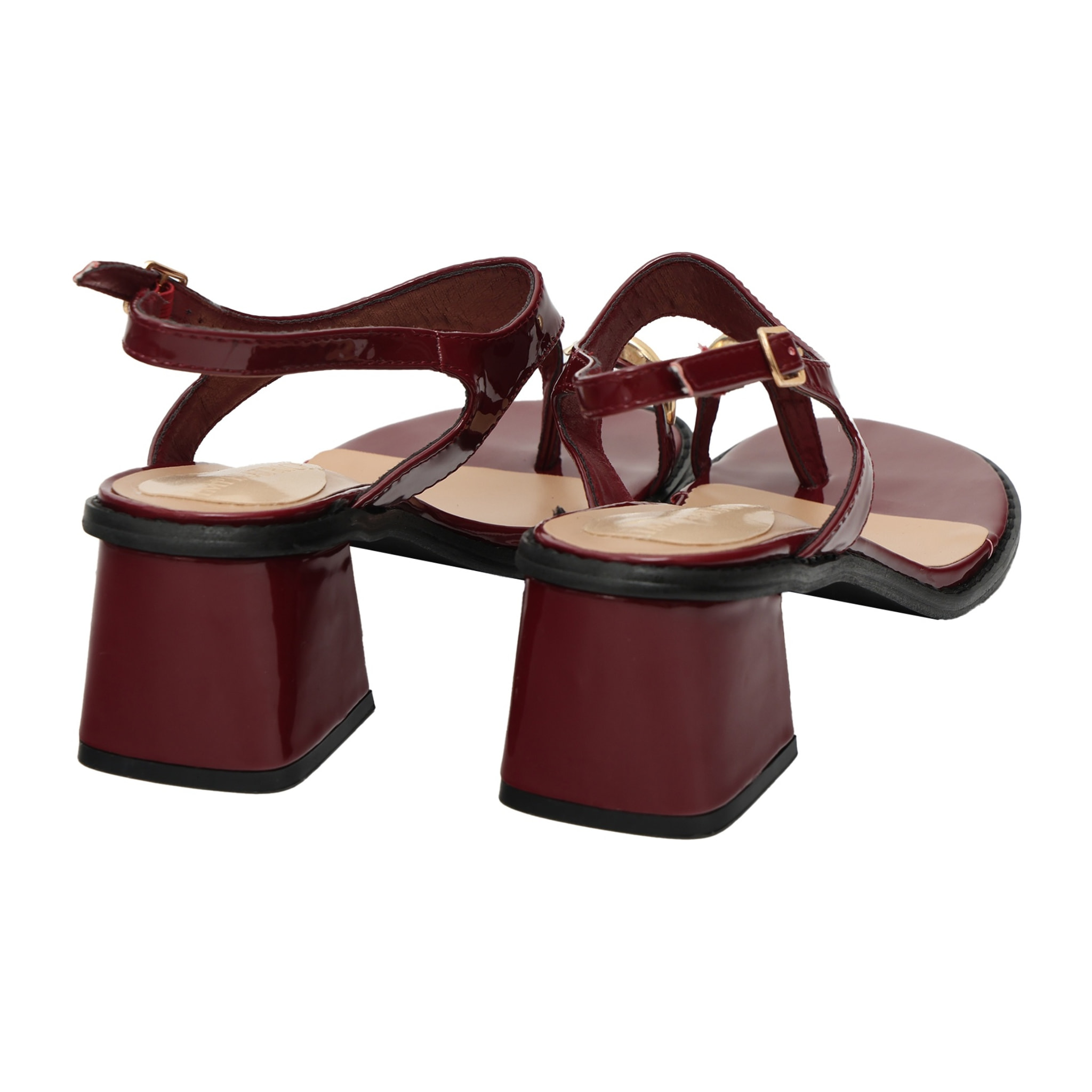 Sandali infradito con accessorio - tacco 6,5 cm