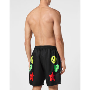 PHILIPP PLEIN Swim Trunks SMILE