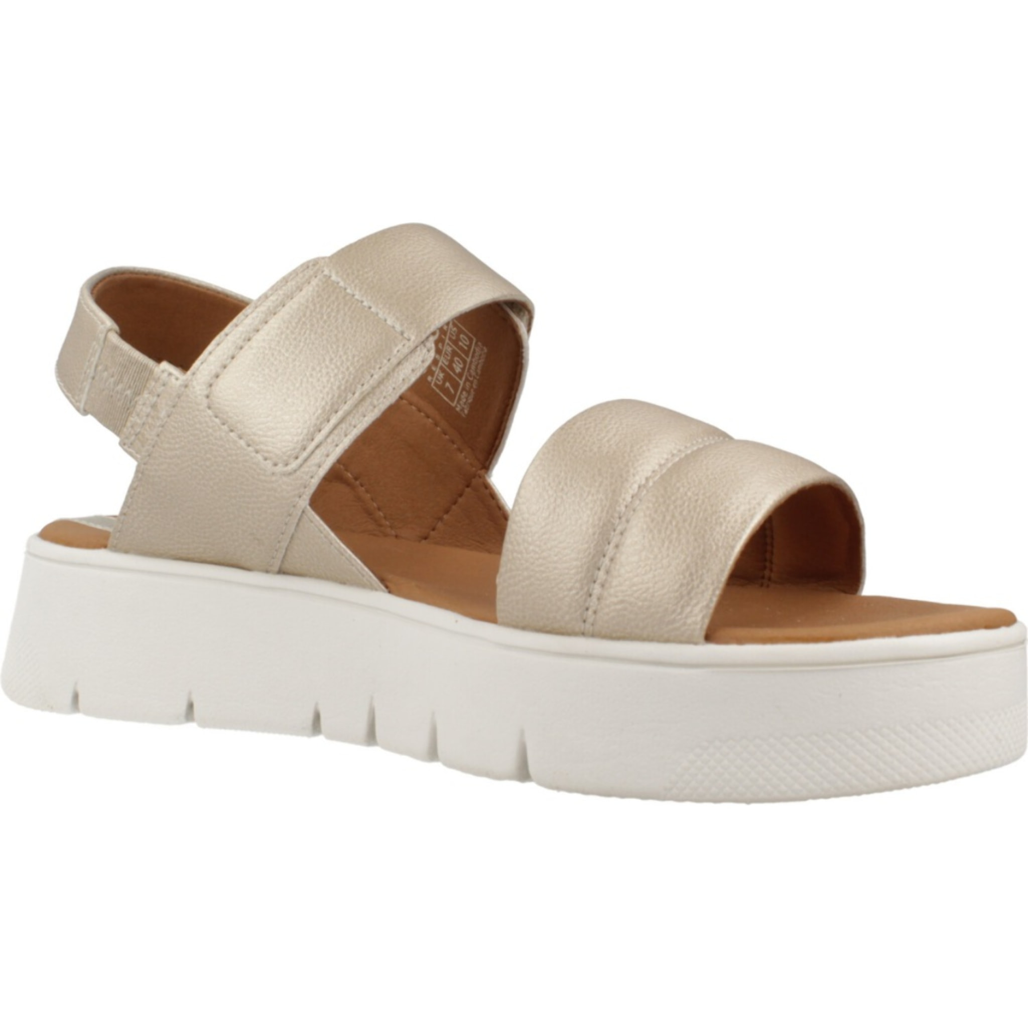 Sandalias Mujer de la marca GEOX  modelo D DANDRA 40 Gold