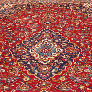 Tapis d'orient, motif oriental, noué main en laine, AROZE