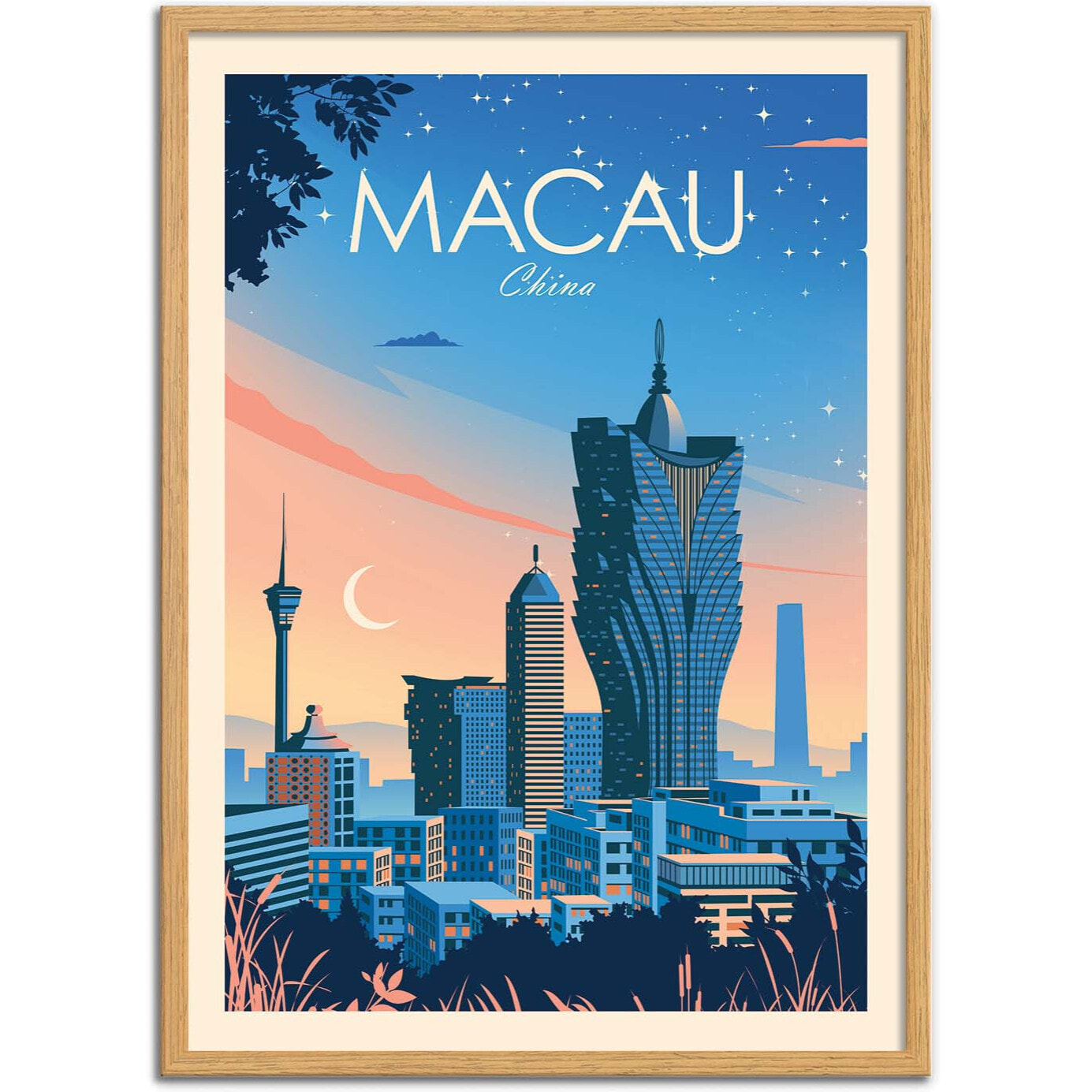 Affiche - Macau China - Studio Inception