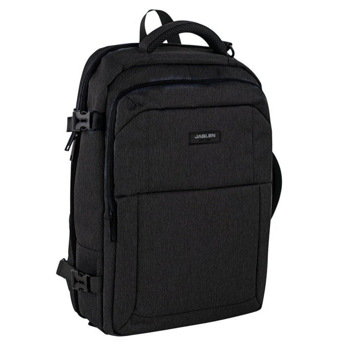 Mochila Viaje Cabina Jaslen Leeds Negro