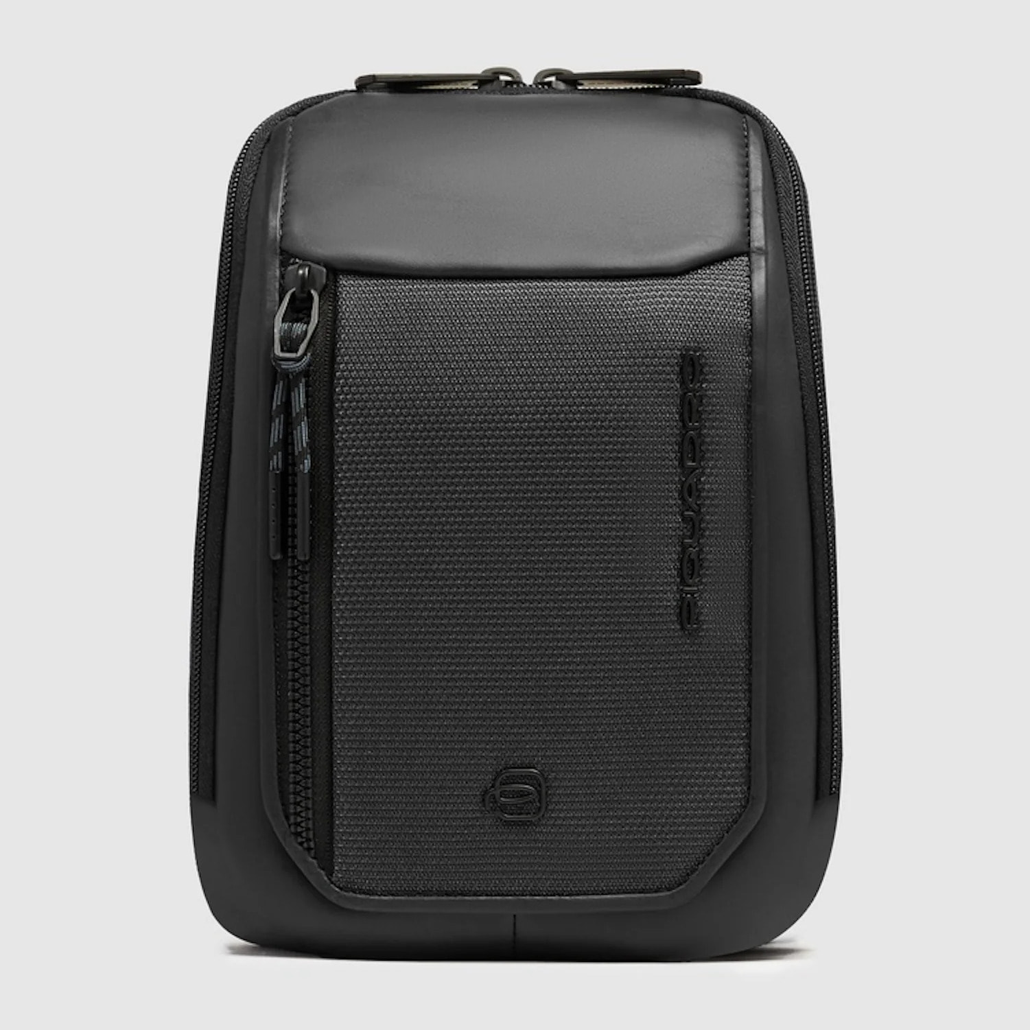 Piquadro Borsello porta iPad®mini in tessuto riciclato e pelle con tasca per CONNEQU 4.0