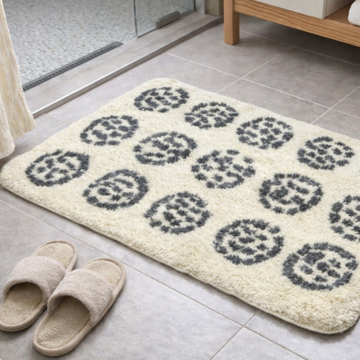 Tapis de bain Microfibre 50x80cm Begonia MSV