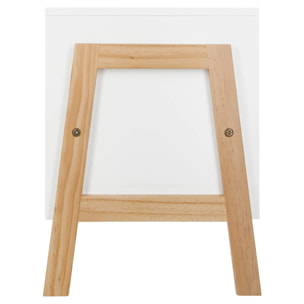 Casier de rangement enfant blanc 33x40cm
