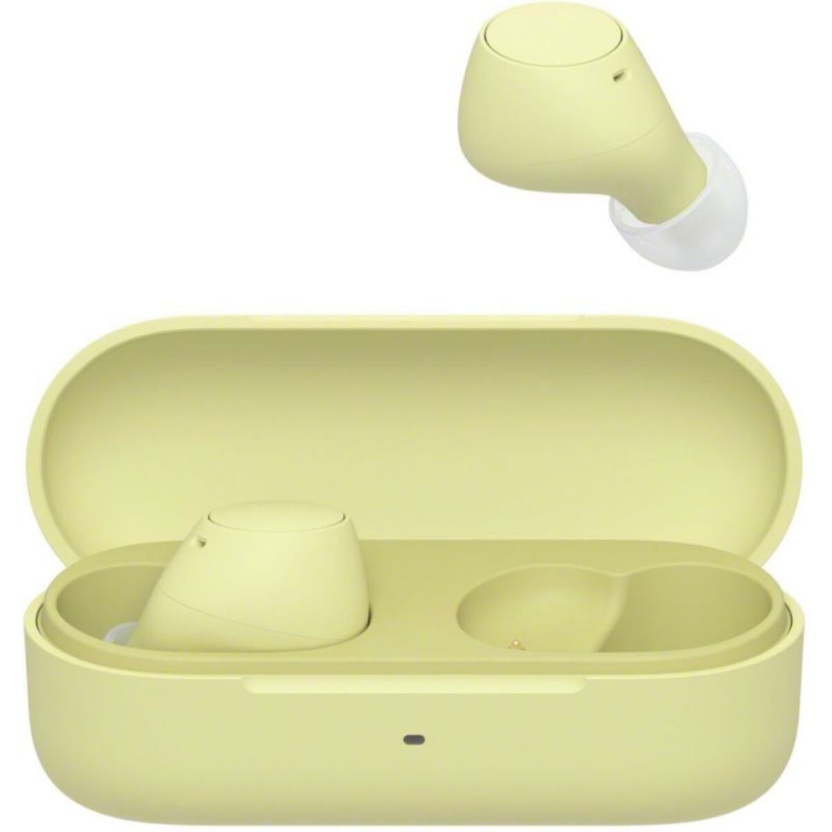 Ecouteurs SONY WF-C510 jaunes - Bluetooth, sans fil, intra-auriculaires, autonomie 22h, résistance pluie et sueur