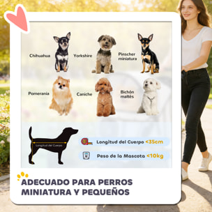 Carrito para Perros Plegable, hasta 10 kg, Cochecito para Perros Pequeños de 3 Ruedas con Capota Ajustable, Cesta, Ventanas de Malla, Portavasos, Ruedas de EVA y Frenos, para Gatos, Gris Claro