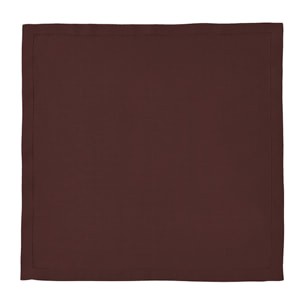 Serviette de table unie en lin, FLORENCE