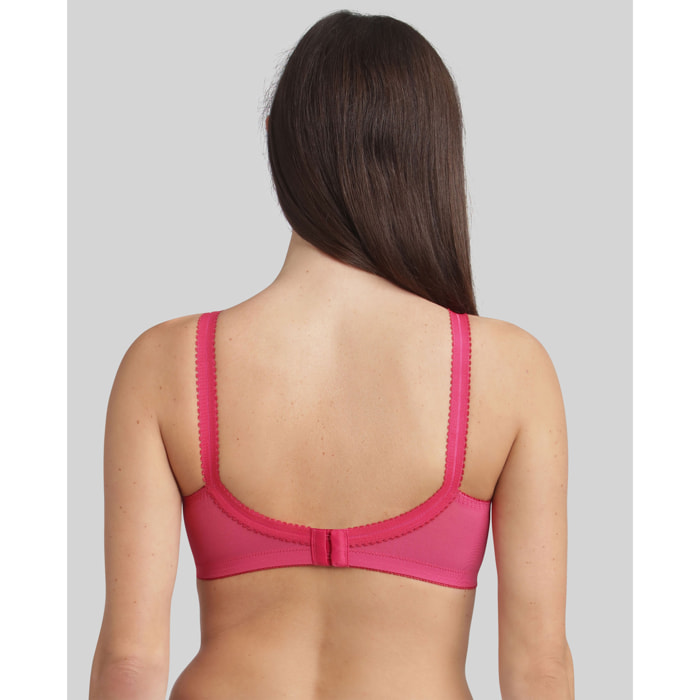 Sujetador sin aros cruzado mágico 556