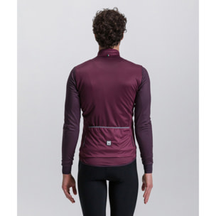 Nebula - Gilet Coupe Vent - Bourgogne - Homme
