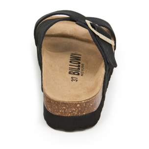 SANDALO CON ZEPPA BILLOWY NERO