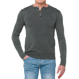 Suéter con botones Hot Buttered Urakawa Gris