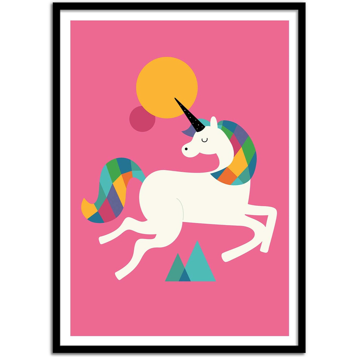 Affiche - To be a Unicorn - Andy Westface