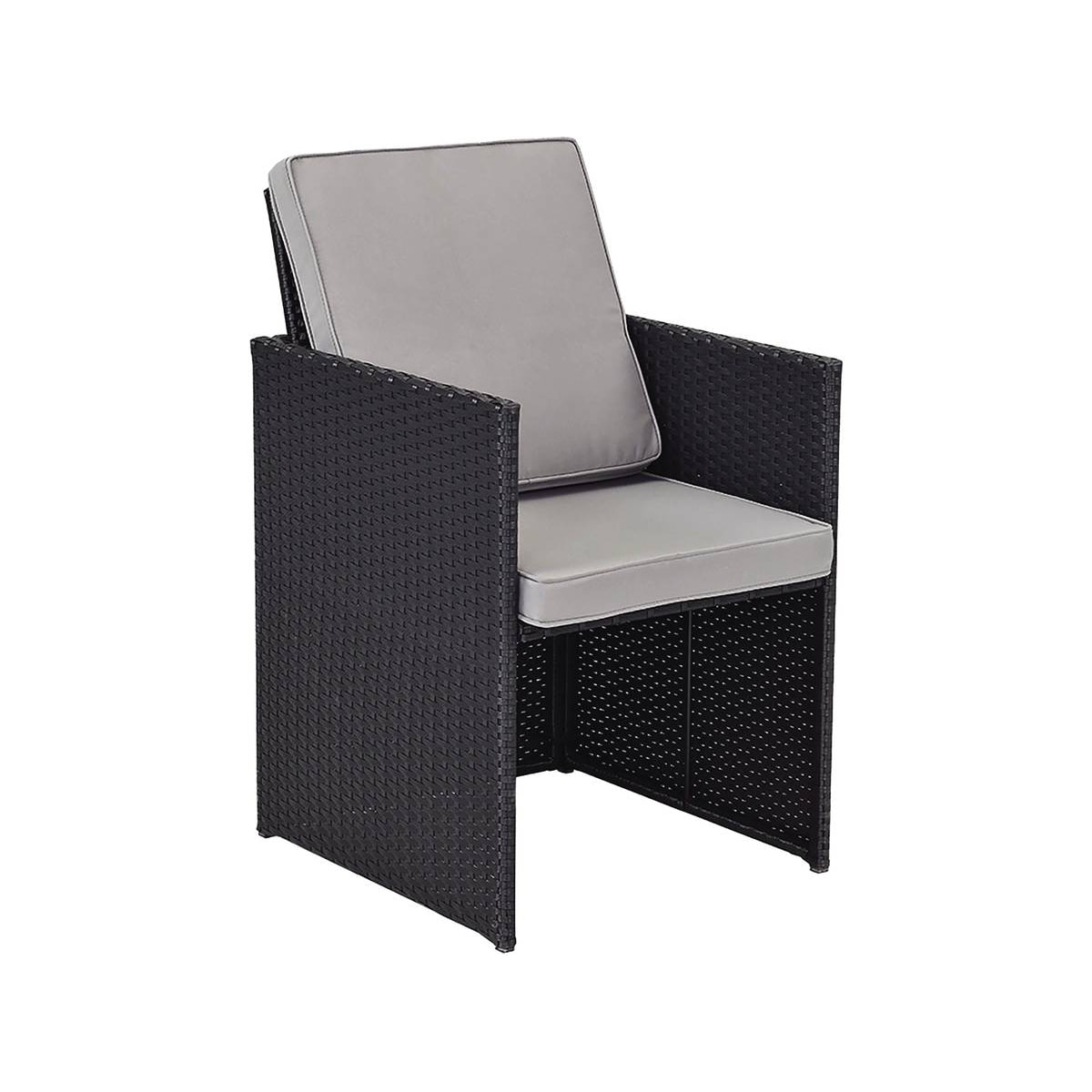 Lot de 2 fauteuils Chicago - "Atlanta" - Noir