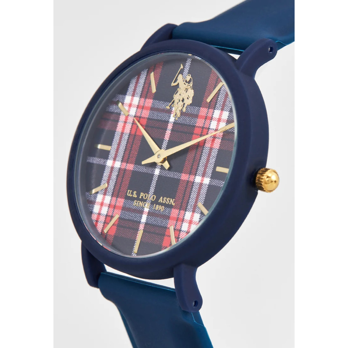 Orologio U.S. Polo Assn. In silicone blu