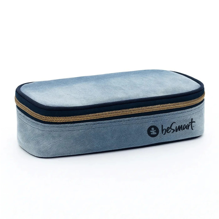 beSmart - ASTUCCIO OVALE DENIM JEANS