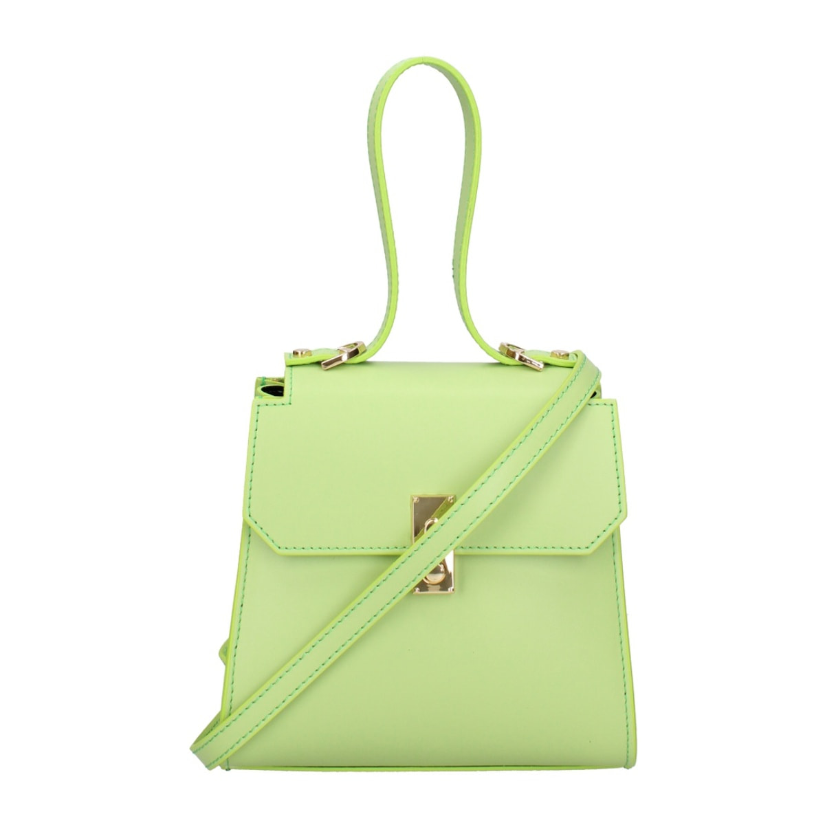 Borsa a mano da donna - Modello False - 100% pelle - 20.0 x 18.0 x 10.0 cm