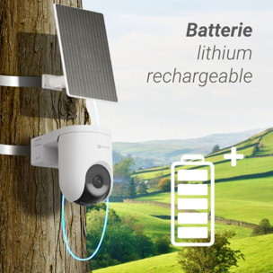 Caméra de surveillance EZVIZ HB8 Lite 4G & Wifi Kit