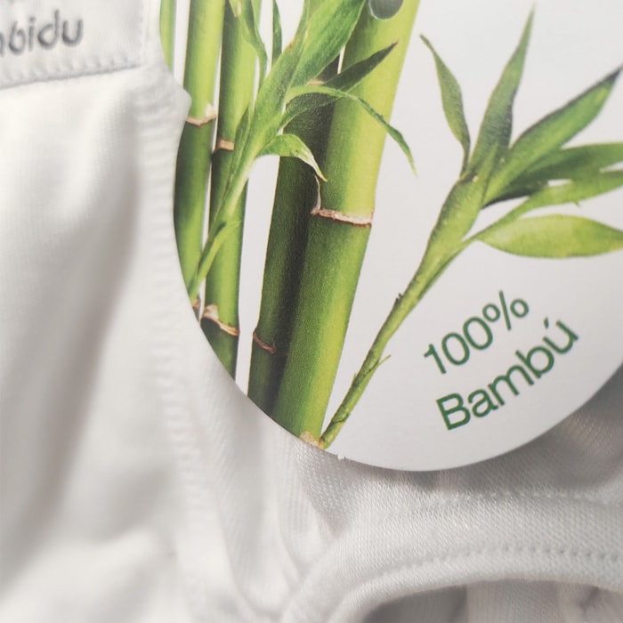 Slip Basico Bambú Blanco Talla 8