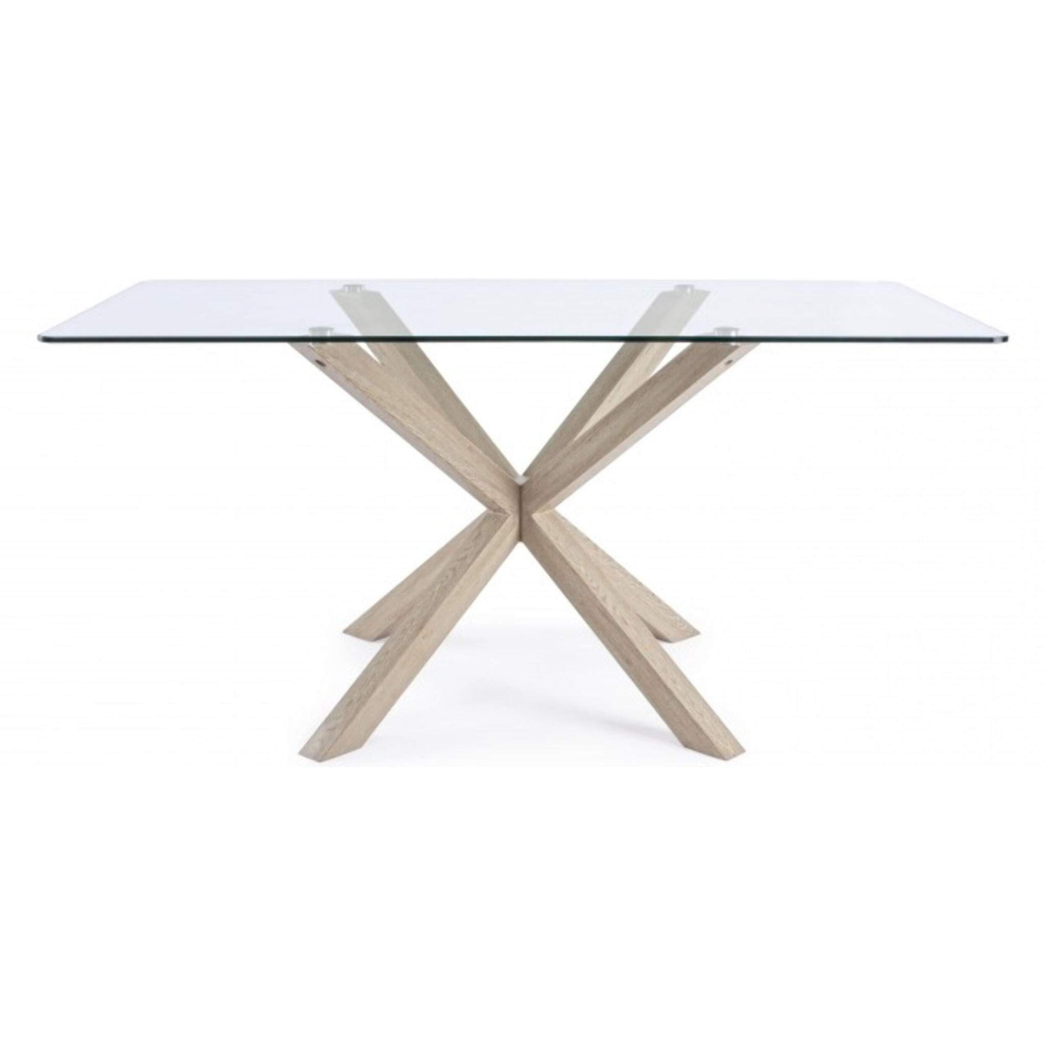 TAVOLO MAY RETTANGOLARE GAMBA NATURALE 160X90 cm