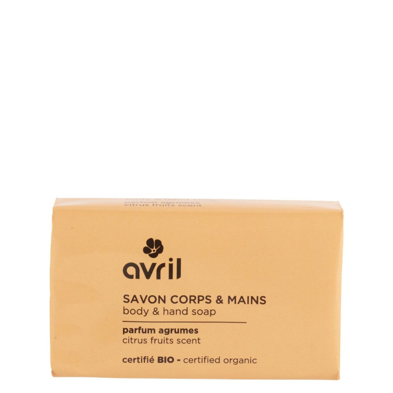 Savon - Certifié bio - Savon corps & mains Agrumes 100 g