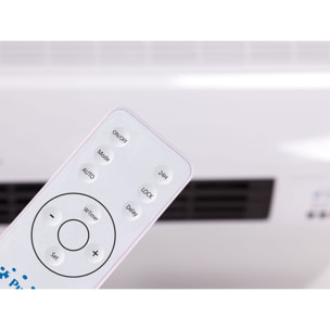 Chauffage split mural 2000 W avec télécommande et minuterie