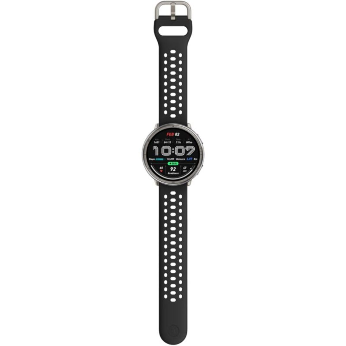 Montre sport AMAZFIT Active 2 Round Black Sport Silicone