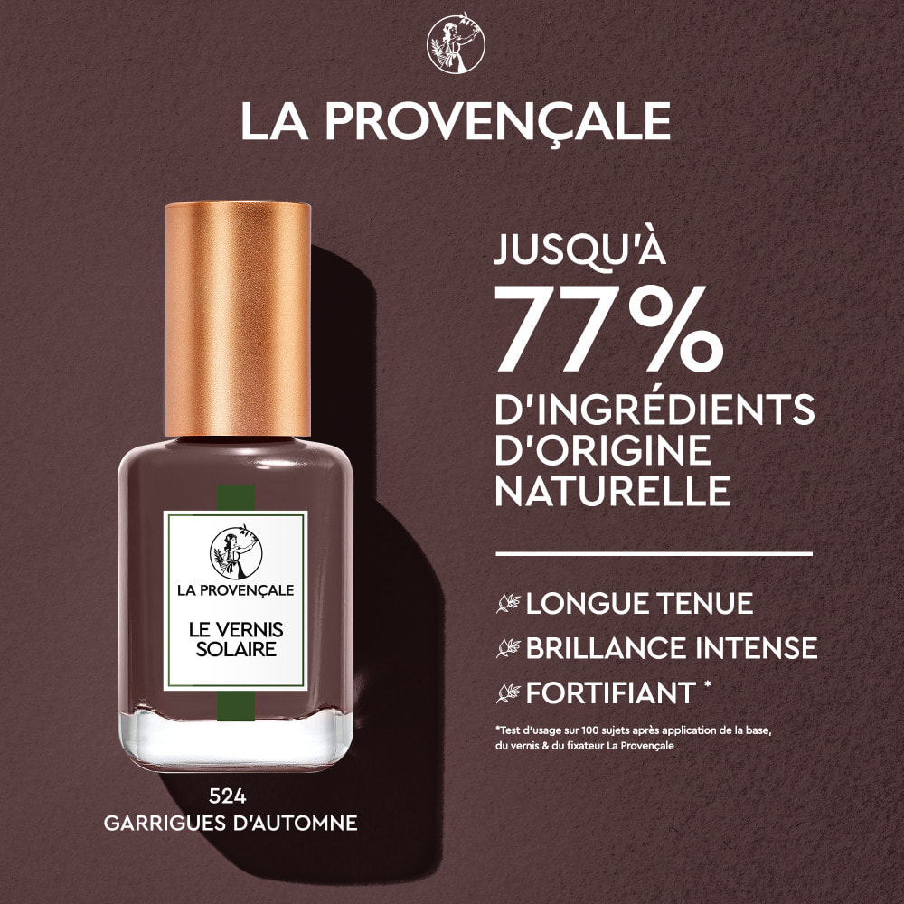 La Provençale Le Vernis Solaire Vernis à Ongles Longue Tenue Garrigues d'Automne