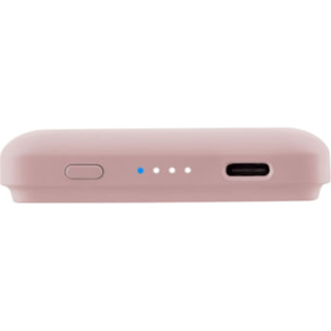 Batterie externe TNB 5 000mAh MagSafe rose