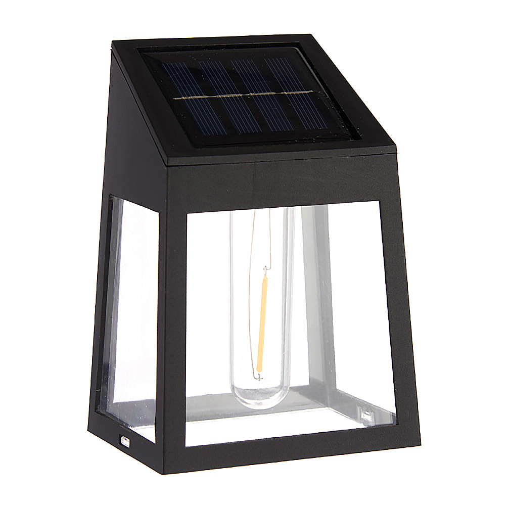 Applique solare con motivo luce calda.