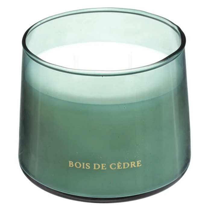 Bougie parfumée "Bili" - bois de cèdre 300g