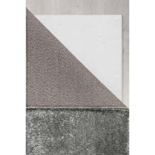 Tapis de couloir SHAGGY Gris clair