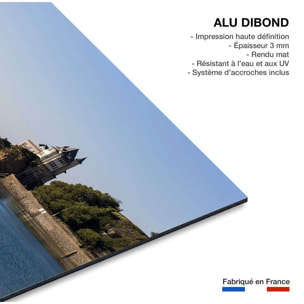 Tableau marée haute sur la villa belza Tableau alu Dibond