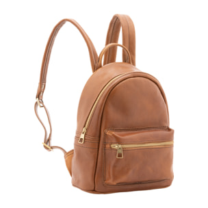 Zaino  unisex In Vera pelle Made in Italy 23x29x13 cm