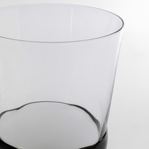 Verres à eau Mimi gris set de 6 Kare Design