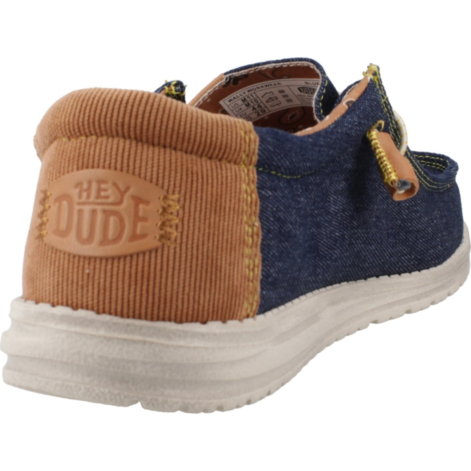 Informales Hombre de la marca HEY DUDE  modelo WALLY WORKWEAR Blue