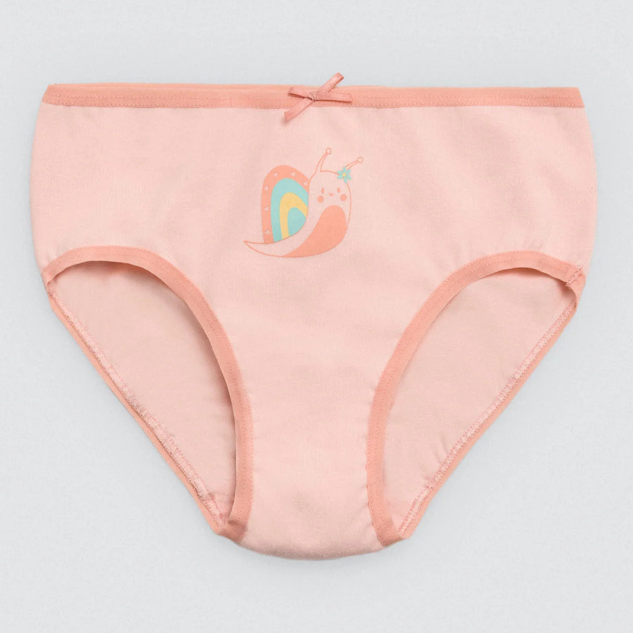 Confezione da 2 mutandine in cotone stampato per bambini Slow down