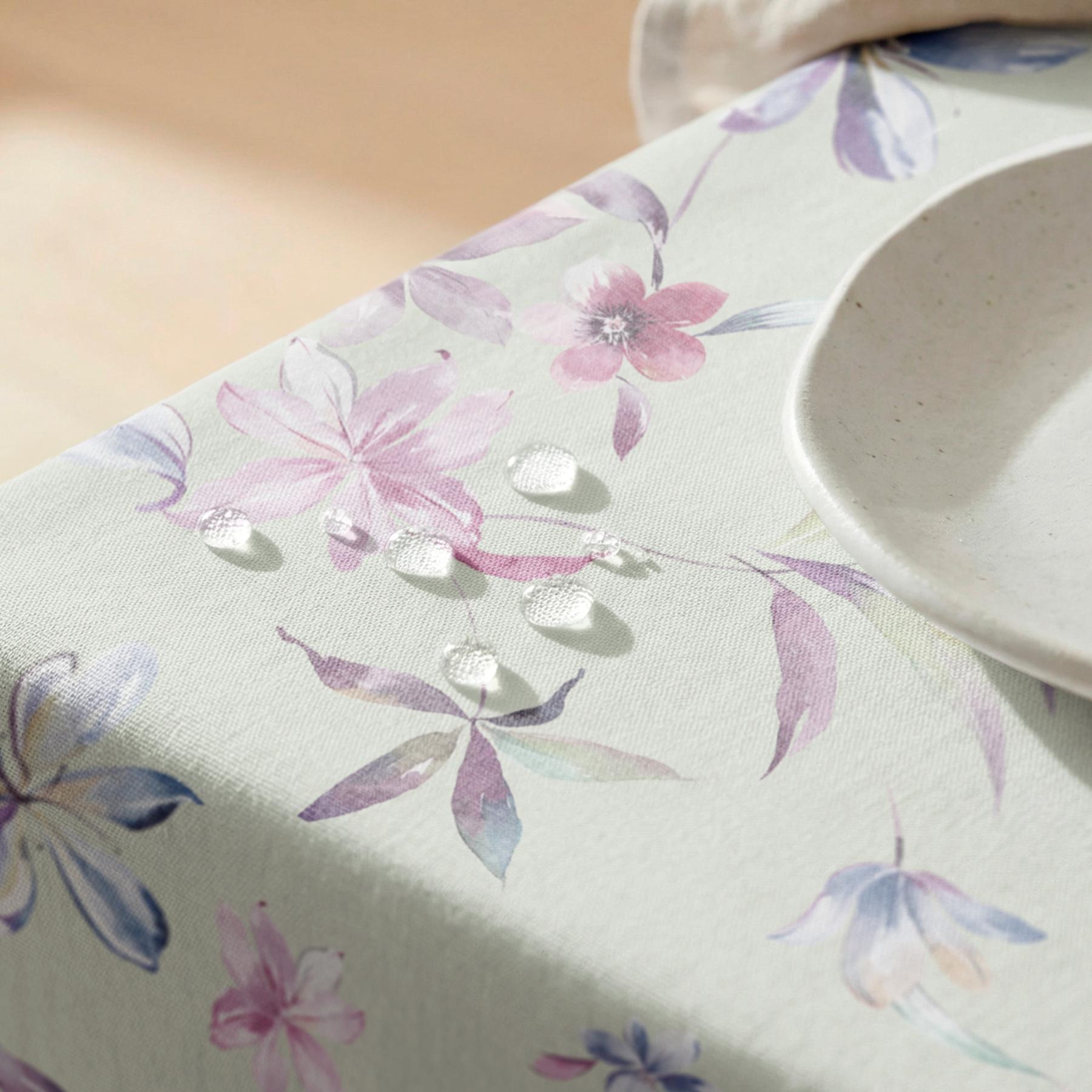 Nappe anti-taches PETALIA MULTICOLORE - en 100 % coton
