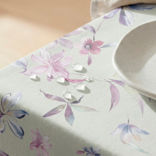 Nappe anti-taches PETALIA MULTICOLORE - en 100 % coton