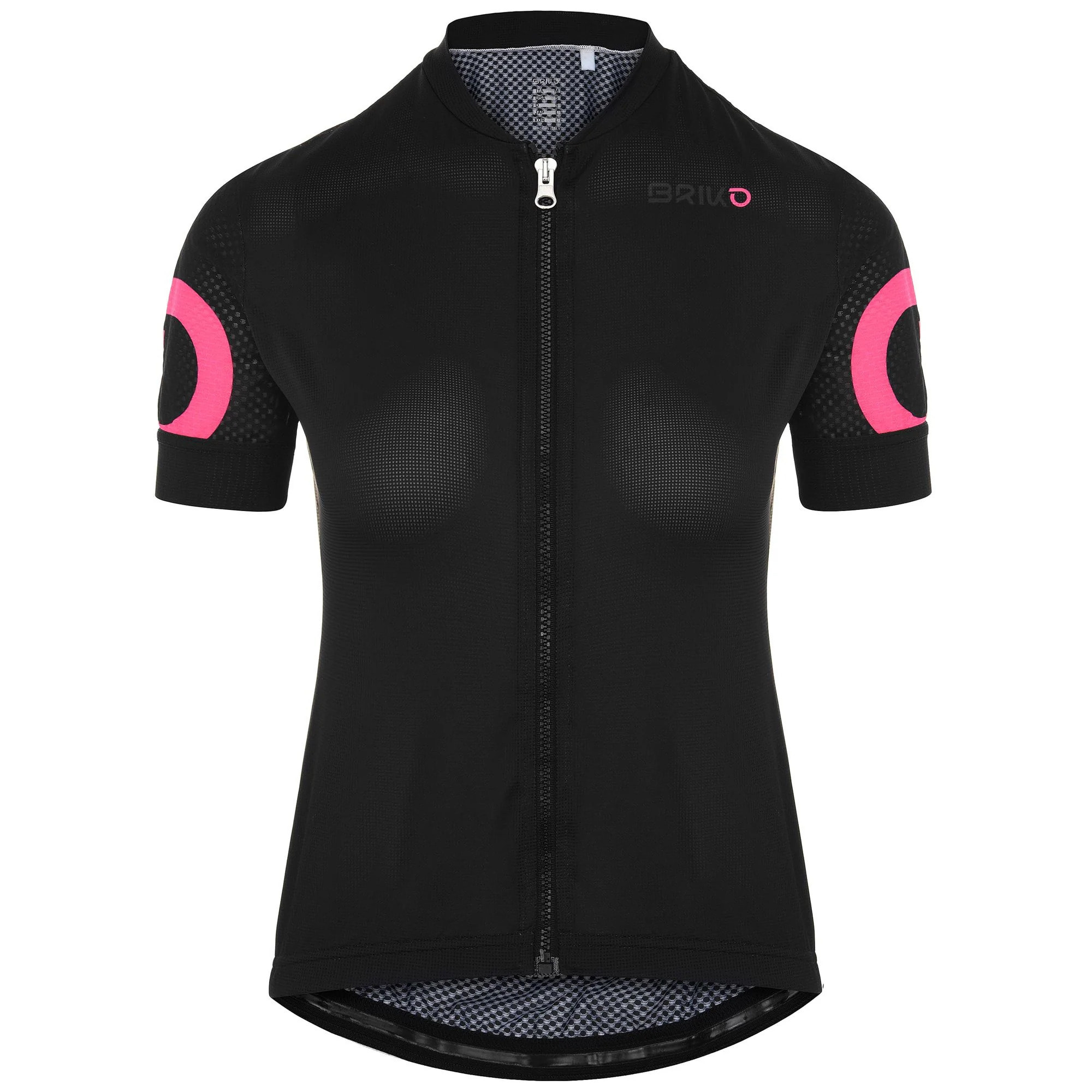 Briko - Maglie gioco, Donna, Nero - Granfondo Lady Jersey