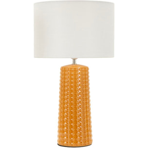 LAMPADA DA TAVOLO GLISS SENAPE CM Ø 30X52