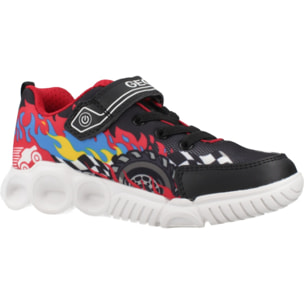 Zapatillas Niño de la marca GEOX  modelo J WROOM BOY NEGRO