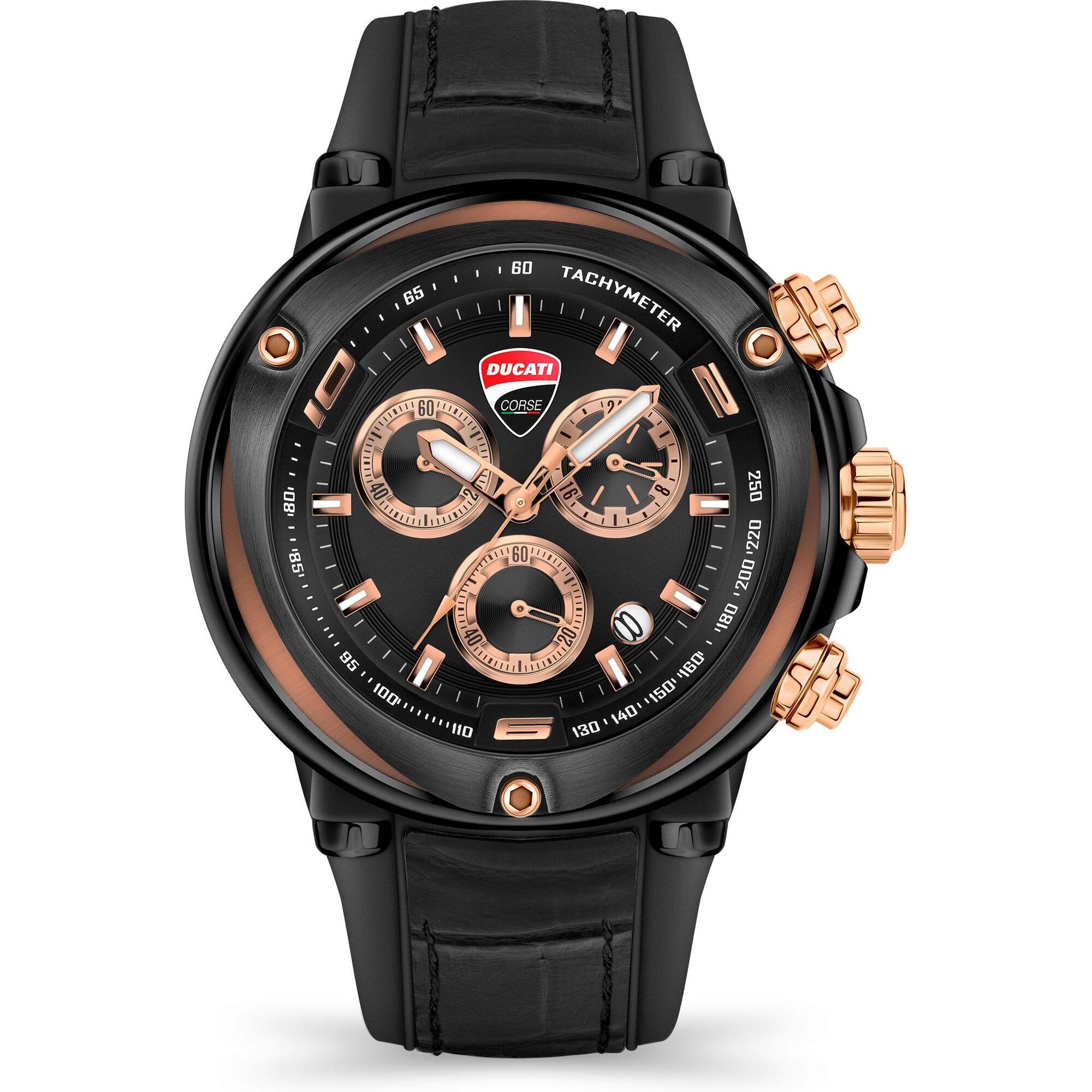 Reloj Ducati DTWGO2018802 Hombre Analogico Cuarzo con Correa de Cuero