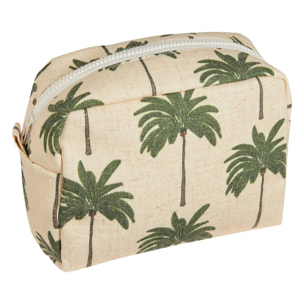 Trousse de toilette à motif jungle 21x8cm