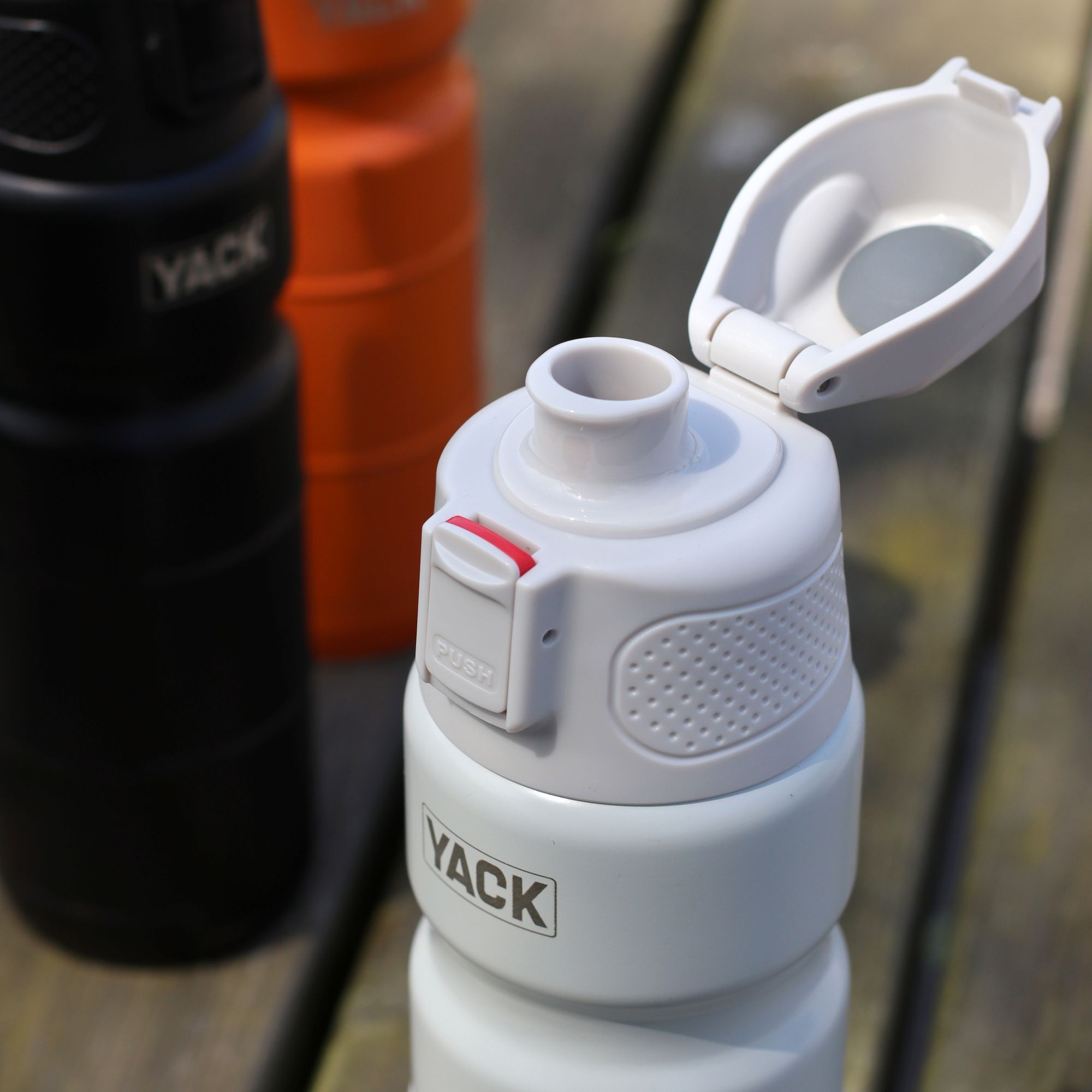 Gourde isotherme blanche 50cl