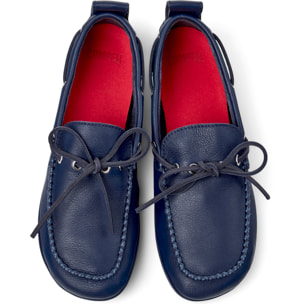 Ballerine - CAMPER Right Nina - Blu - Pelle liscia