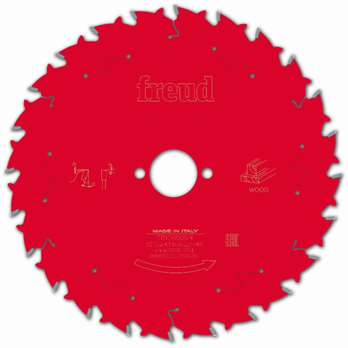 Lame pour scie circulaire portative FREUD - Ø210 2,4/1,8 AL30 Z24 BA 15° - F03FS09725 -FR15W003H