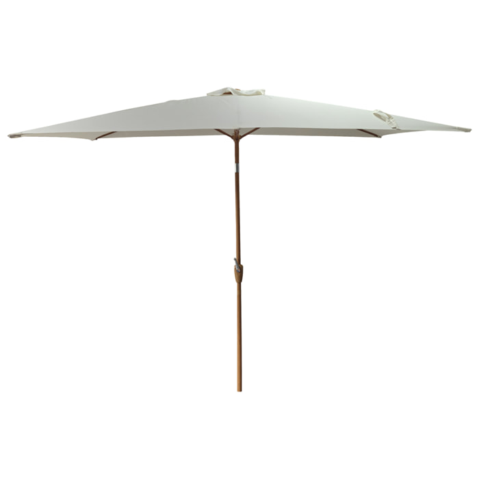 Parasol droit HAPUNA rectangulaire 2x3m -