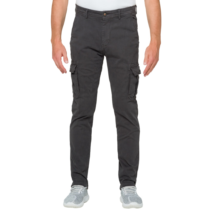 Pantalone Hot Buttered Birrabeen cargo Grigio