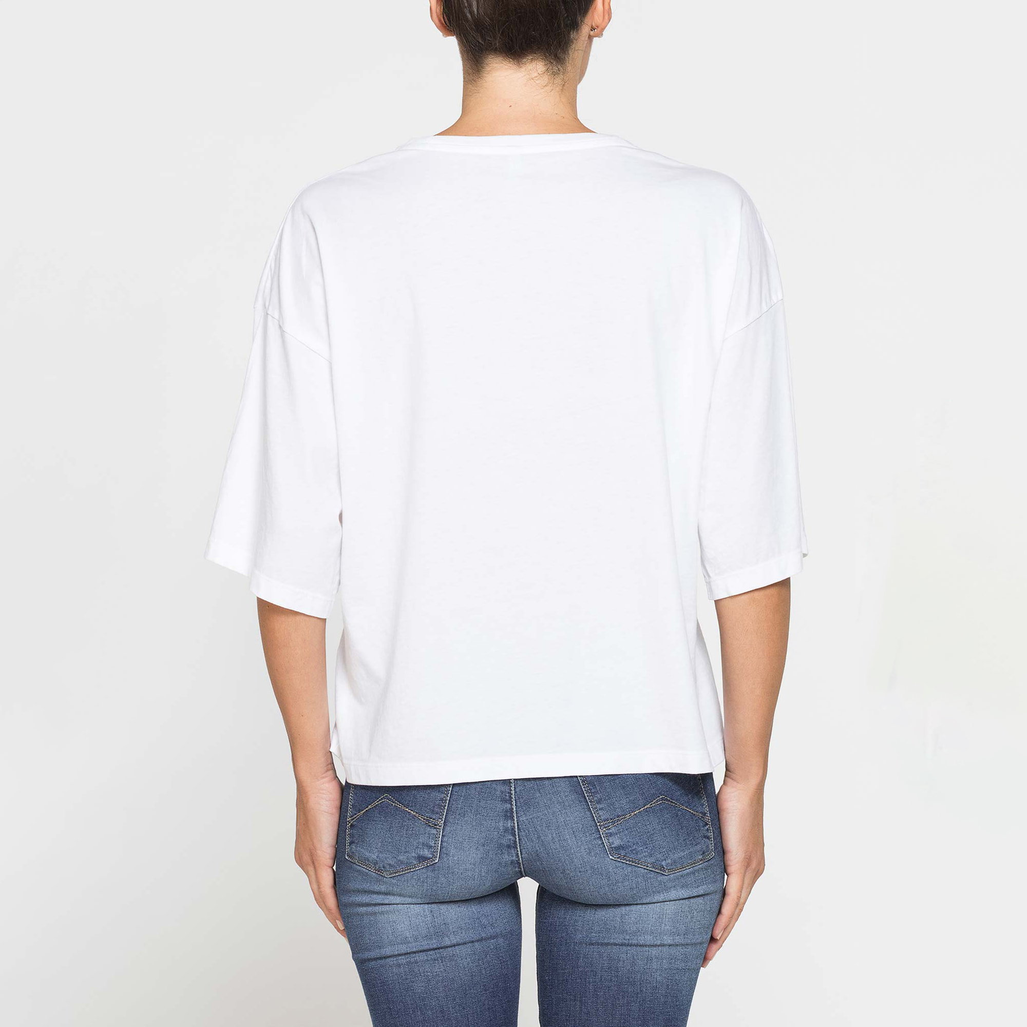 T-SHIRT OVERSIZE CON STAMPA